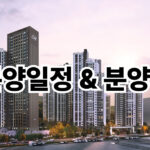 힐스테이트 회룡역 파크뷰 분양일정과 분양가